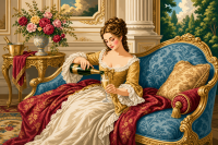 Șampanie și strălucire în stil rococo