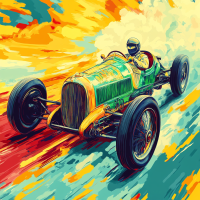 Portret auto: Vechiul automobil de curse