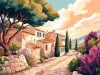 Peisaj mediteranean – DL24-065