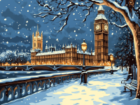 Ninsoare la Londra