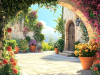 Curte mediteraneană – DL24-120
