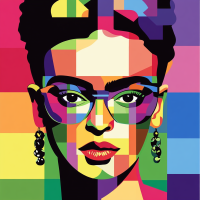 Portret modern al Fridei Kahlo – FR24-004