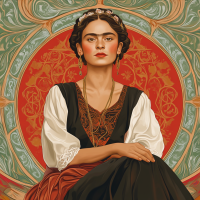 Portretul Fridei Kahlo – FR24-007