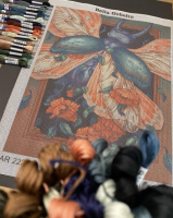 Gărgărița - în stilul lui Alphonse Mucha