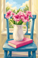 Buchet de flori roz